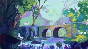 2025 - fille aux loups